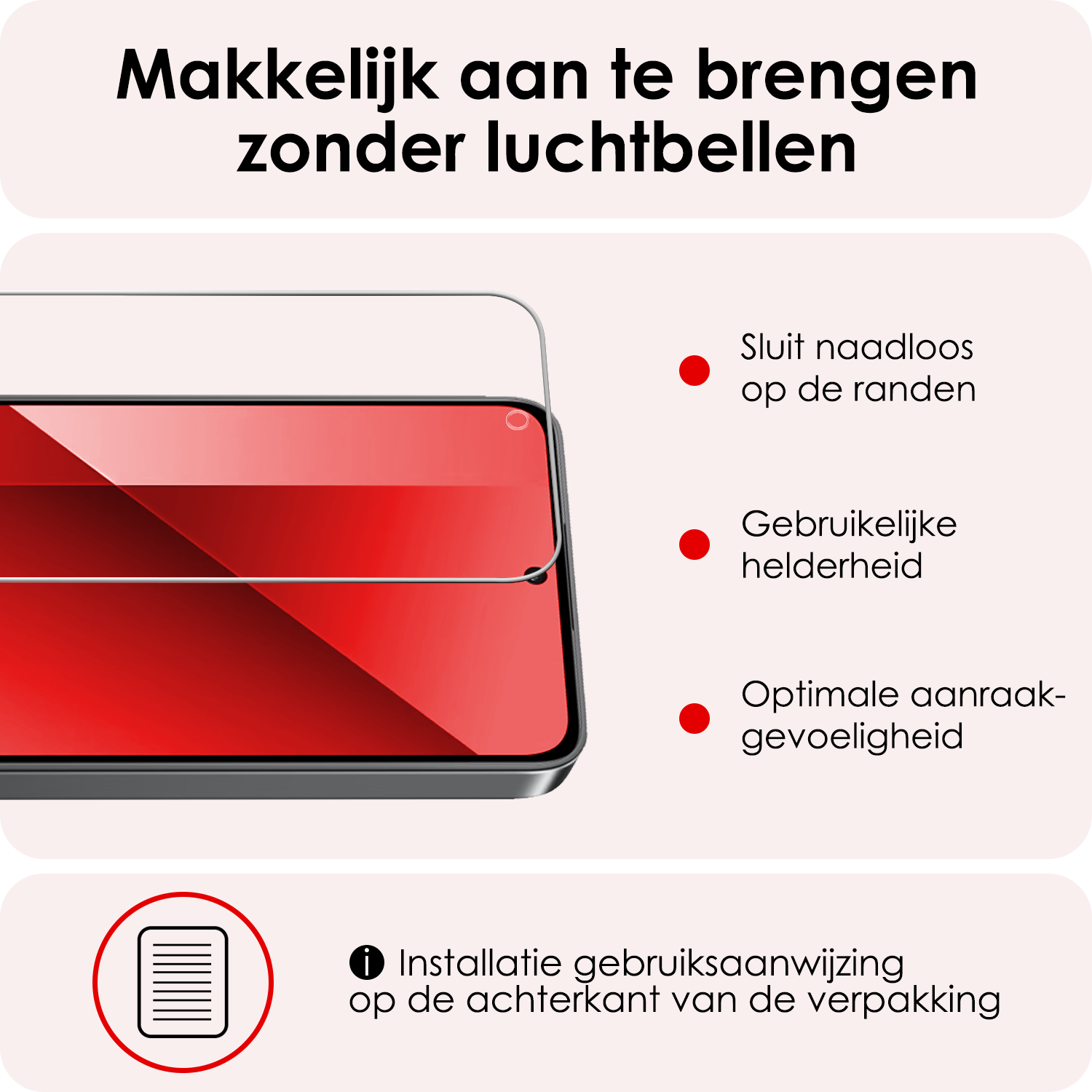 NoXx Hoes Geschikt voor Xiaomi Redmi Note 13 4G Hoesje Cover Siliconen Back Case Hoes Met 2x Screenprotector - Transparant