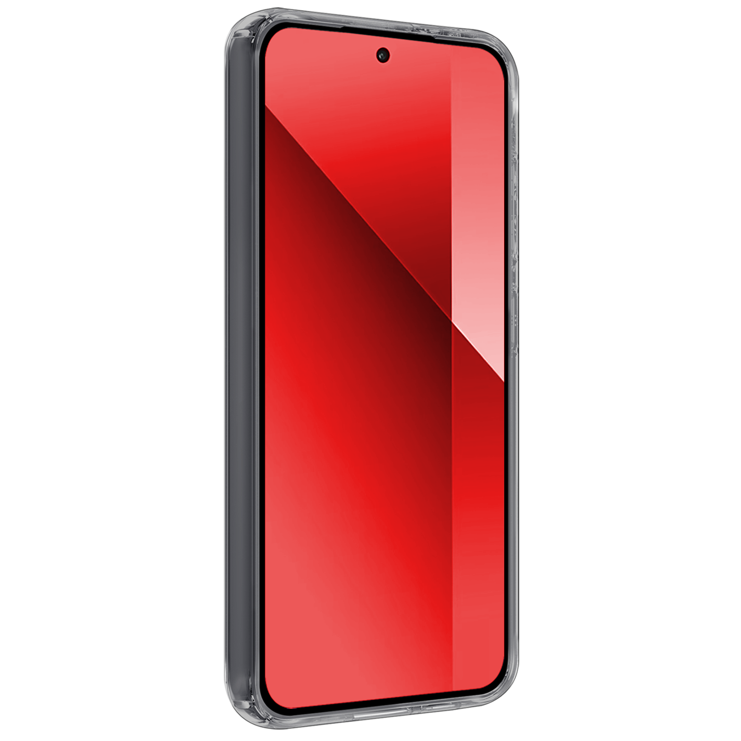 NoXx Hoes Geschikt voor Xiaomi Redmi Note 13 4G Hoesje Cover Siliconen Back Case Hoes Met 2x Screenprotector - Transparant