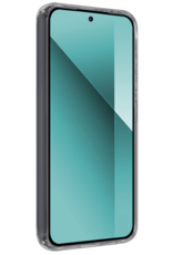 Forterra Hoesje Geschikt voor Xiaomi Redmi Note 13 4G Case Siliconen Hoes Met Screenprotector - Hoes Geschikt voor Xiaomi Redmi Note 13 4G Hoesje Back Cover - Transparant