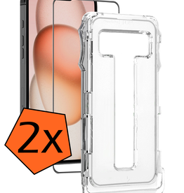Nomfy Nomfy iPhone 15 Hybrid Screenprotector - 2 PACK