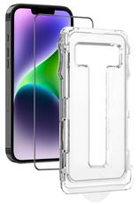 Nomfy Screenprotector - Geschikt voor iPhone 14 Screenprotector Met Installatie Kit Bescherm Glas - Screenprotector Geschikt voor iPhone 14 Screen Protector Met Montage Frame Flexibel Glas Full Cover