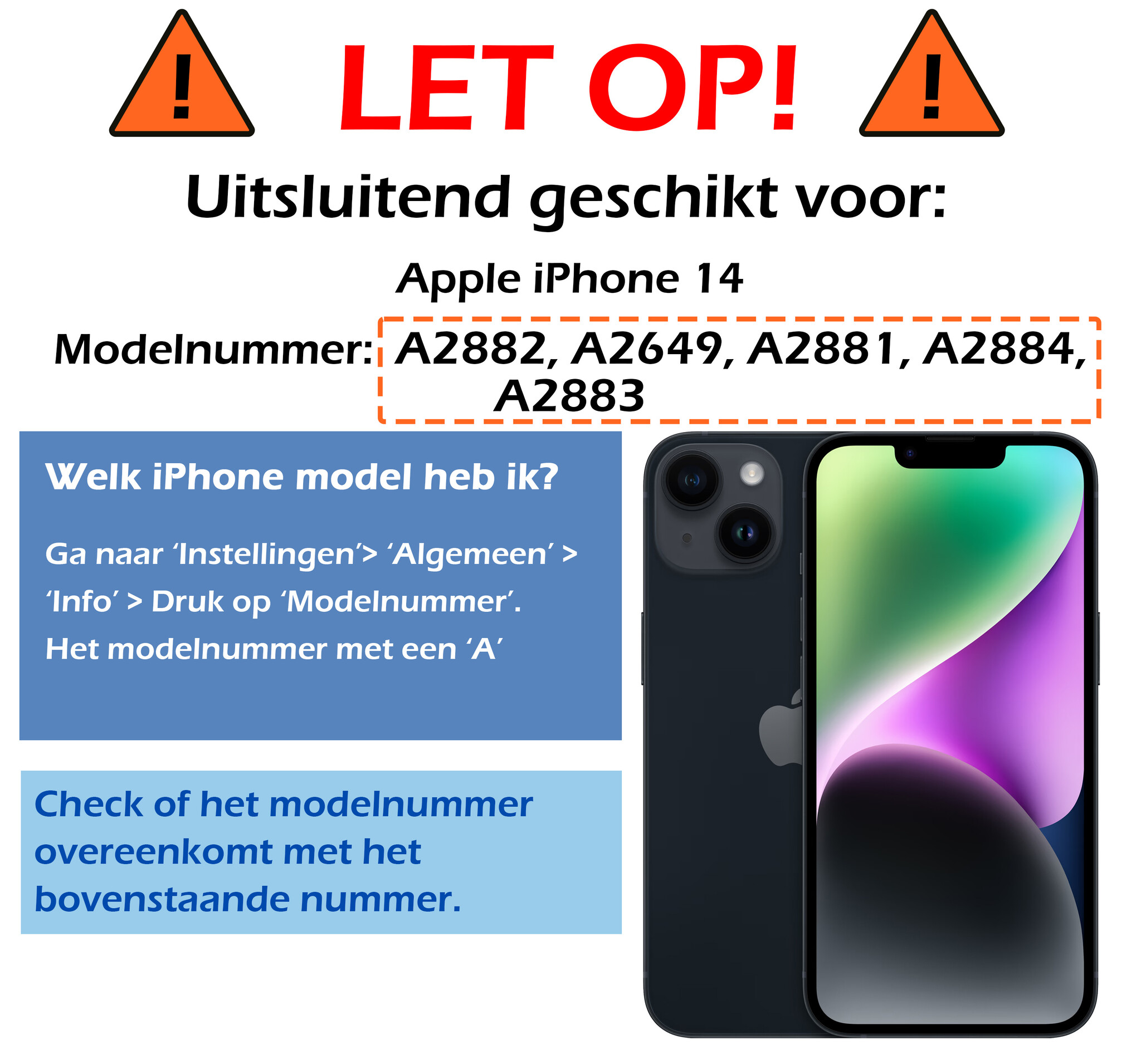 Nomfy Screenprotector - Geschikt voor iPhone 14 Screenprotector Met Installatie Kit Bescherm Glas - Screenprotector Geschikt voor iPhone 14 Screen Protector Met Montage Frame Flexibel Glas Full Cover - 2 PACK