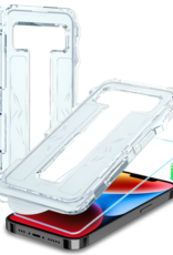 BASEY. Screenprotector Geschikt voor iPhone 14 Pro Max Screenprotector Met Montage Frame Beschermglas Flexibel Full Cover - Screenprotector Geschikt voor iPhone 14 Pro Max Screen Protector Met Installatie Kit Full Cover