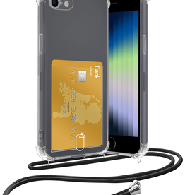 Nomfy Nomfy iPhone 8 Hoesje Pashouder met Koord