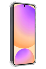 Nomfy Hoesje Geschikt voor Samsung S24 FE Hoesje Shock Proof Cover Case Shockproof Met Screenprotector - Hoes Geschikt voor Samsung Galaxy S24 FE Hoes Siliconen Back Case - Transparant