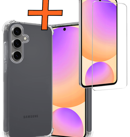 Nomfy Nomfy Samsung Galaxy S24 FE Hoesje Shockproof Met Screenprotector