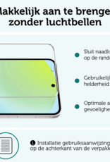 Forterra Hoesje Geschikt voor Samsung S24 FE Book Case Kunstleer Hoes Met 2x Screenprotector - Hoes Geschikt voor Samsung Galaxy S24 FE Hoesje Bookcase Met Pasjeshouder - Paars