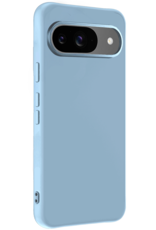 Forterra Hoesje Geschikt voor Google Pixel 9 Hoesje Siliconen Case Hoes - Hoes Geschikt voor Google Pixel 9 Hoes Cover Case - Lichtblauw