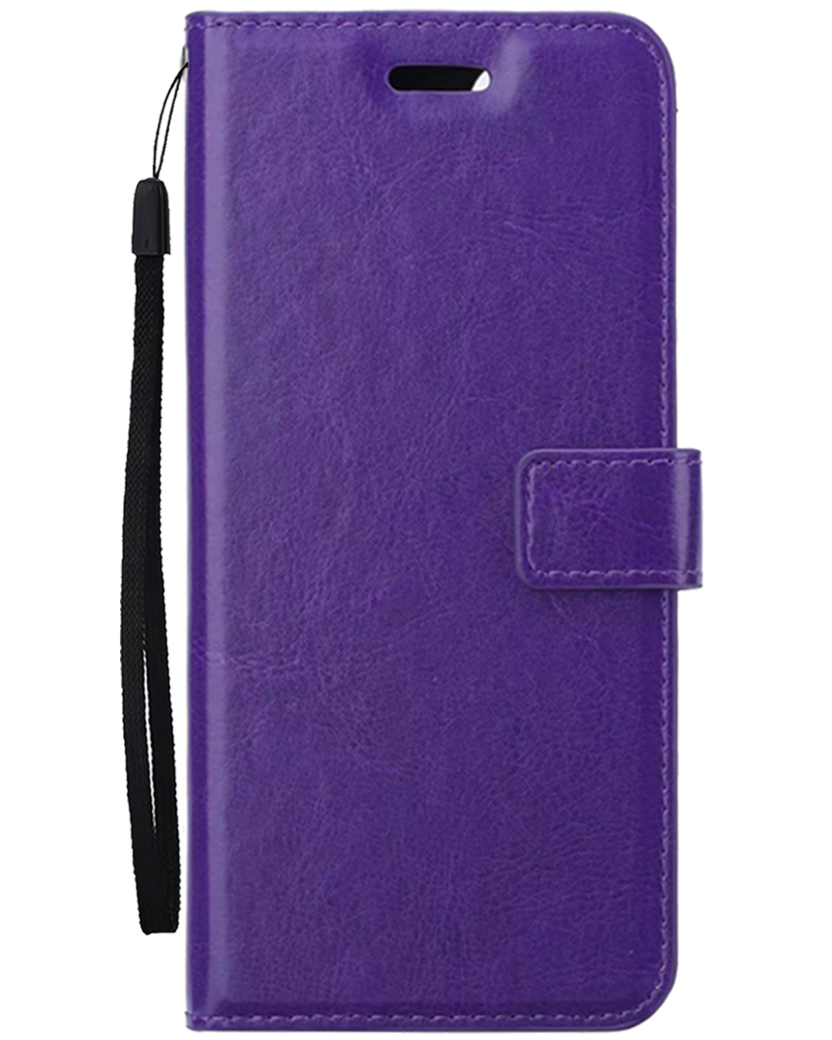 Nomfy Hoesje Geschikt voor Samsung S24 FE Hoes Bookcase Flipcase Book Cover - Hoes Geschikt voor Samsung Galaxy S24 FE Hoesje Book Case - Paars