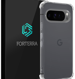 Forterra Forterra Google Pixel 9 Pro Hoesje Shockproof - Transparant