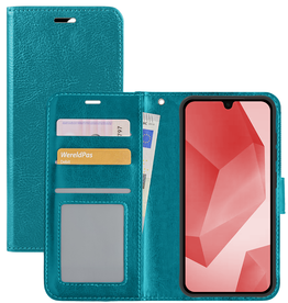 NoXx NoXx Samsung Galaxy A16 Hoesje Bookcase - Turquoise