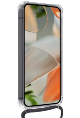 Nomfy Hoesje Geschikt voor Google Pixel 9 Pro Hoesje Siliconen Shock Proof Hoesje Met Koord Case Met Telefoonkoord - Hoes Geschikt voor Google Pixel 9 Pro Hoesje Cover Shockproof Met Koord - Transparant