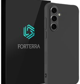 Forterra Forterra Samsung Galaxy S24 FE Hoesje Siliconen - Zwart