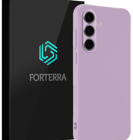 Forterra Forterra Samsung Galaxy S24 FE Hoesje Siliconen - Lila