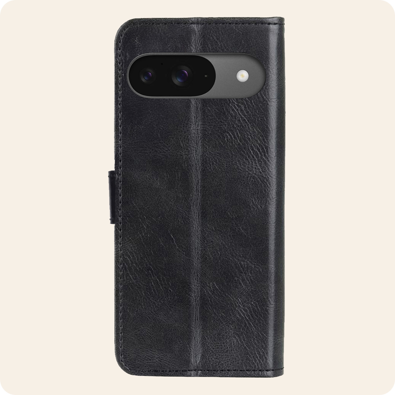 Nomfy Hoesje Geschikt voor Google Pixel 9 Hoesje Book Case Hoes Portemonnee Cover Walletcase - Hoes Geschikt voor Google Pixel 9 Hoes Bookcase Hoesje - Zwart