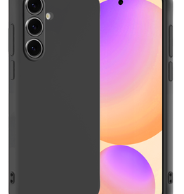Nomfy Nomfy Samsung Galaxy S24 FE Hoesje Siliconen - Zwart