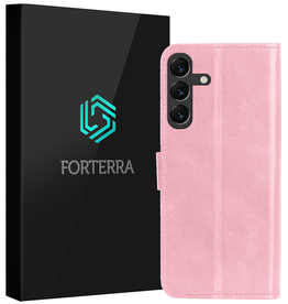 Forterra Forterra Samsung Galaxy A16 Hoesje Bookcase - Lichtroze