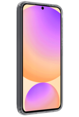 Nomfy Hoesje Geschikt voor Samsung S24 FE Hoesje Siliconen Cover Case Met Screenprotector - Hoes Geschikt voor Samsung Galaxy S24 FE Hoes Back Case - Transparant