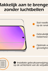 Nomfy Hoesje Geschikt voor Samsung S24 FE Hoesje Siliconen Cover Case Met Screenprotector - Hoes Geschikt voor Samsung Galaxy S24 FE Hoes Back Case - Rood