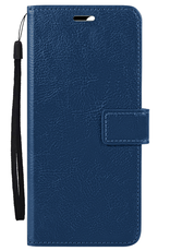 BASEY. Hoesje Geschikt voor Google Pixel 9 Pro Hoesje Book Case Hoes Portemonnee Cover Walletcase - Hoes Geschikt voor Google Pixel 9 Pro Hoes Bookcase Hoesje - Donkerblauw