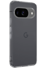 Nomfy Hoesje Geschikt voor Google Pixel 9 Hoesje Siliconen Case Hoes Met Screenprotector - Hoes Geschikt voor Google Pixel 9 Hoes Cover Case - Transparant