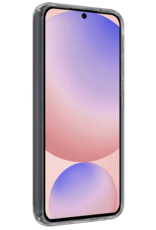 NoXx Hoes Geschikt voor Samsung S24 FE Hoesje Cover Siliconen Back Case Hoes Met 2x Screenprotector - Transparant