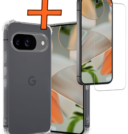 Nomfy Nomfy Google Pixel 9 Hoesje Shockproof Met Screenprotector