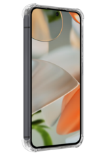 Nomfy Hoesje Geschikt voor Google Pixel 9 Hoesje Siliconen Shock Proof Case Hoes Met Screenprotector - Hoes Geschikt voor Google Pixel 9 Hoes Cover Case Shockproof - Transparant