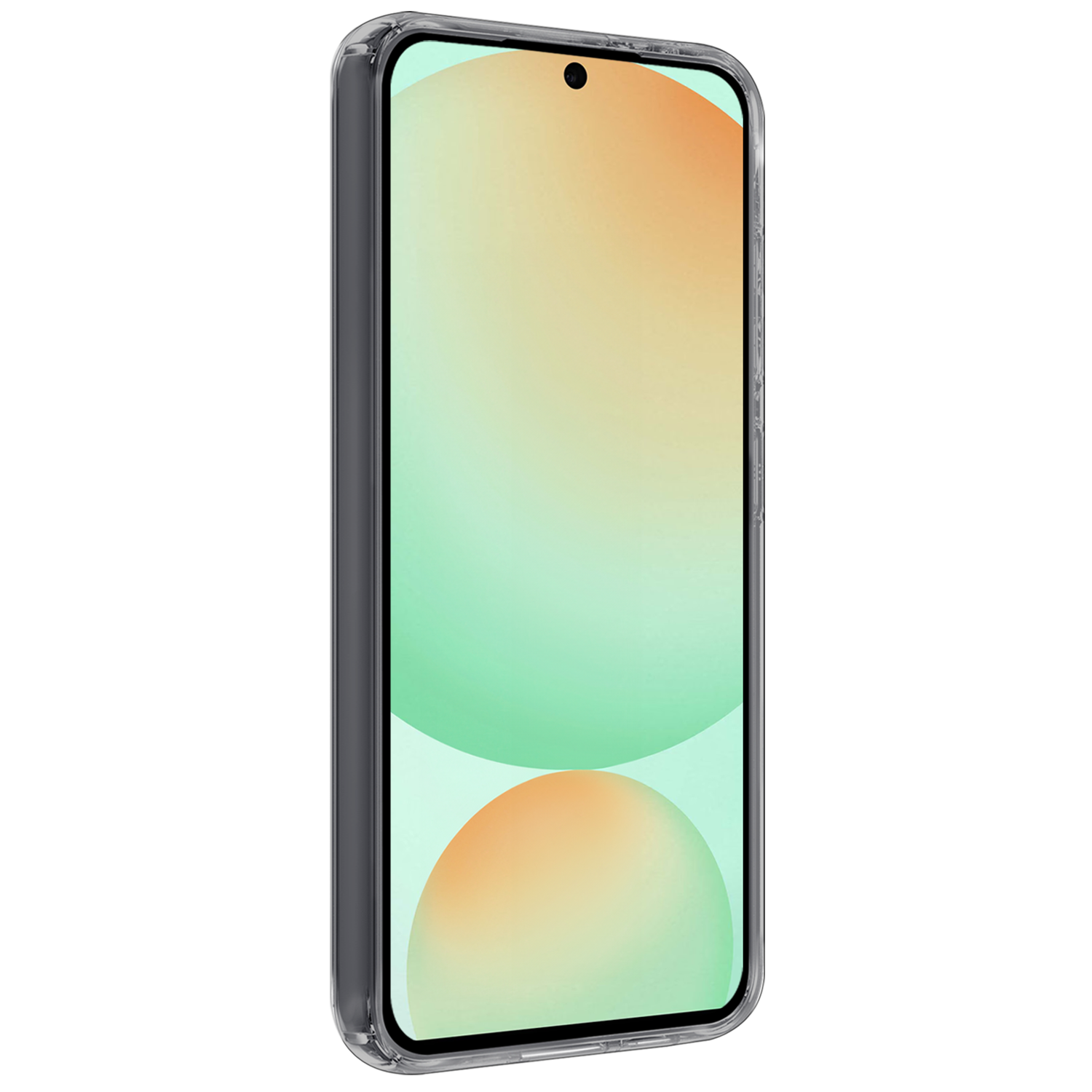 BASEY. Hoes Geschikt voor Samsung S24 FE Hoesje Siliconen Back Cover Case Met 2x Screenprotector - Hoesje Geschikt voor Samsung Galaxy S24 FE Hoes Cover Hoesje - Transparant