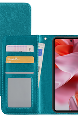 NoXx Hoesje Geschikt voor Google Pixel 9 Pro Hoesje Book Case Hoes Portemonnee Cover Walletcase - Hoes Geschikt voor Google Pixel 9 Pro Hoes Bookcase Hoesje - Turquoise