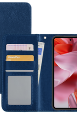 NoXx Hoesje Geschikt voor Google Pixel 9 Pro Hoesje Book Case Hoes Portemonnee Cover Walletcase - Hoes Geschikt voor Google Pixel 9 Pro Hoes Bookcase Hoesje - Donkerblauw