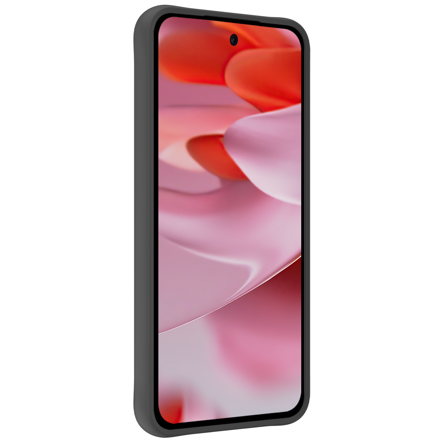 NoXx Hoesje Geschikt voor Google Pixel 9 Pro Hoesje Siliconen Case Hoes Met Screenprotector - Hoes Geschikt voor Google Pixel 9 Pro Hoes Cover Case - Zwart
