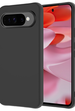 NoXx Hoesje Geschikt voor Google Pixel 9 Pro Hoesje Siliconen Case Hoes - Hoes Geschikt voor Google Pixel 9 Pro Hoes Cover Case - Zwart