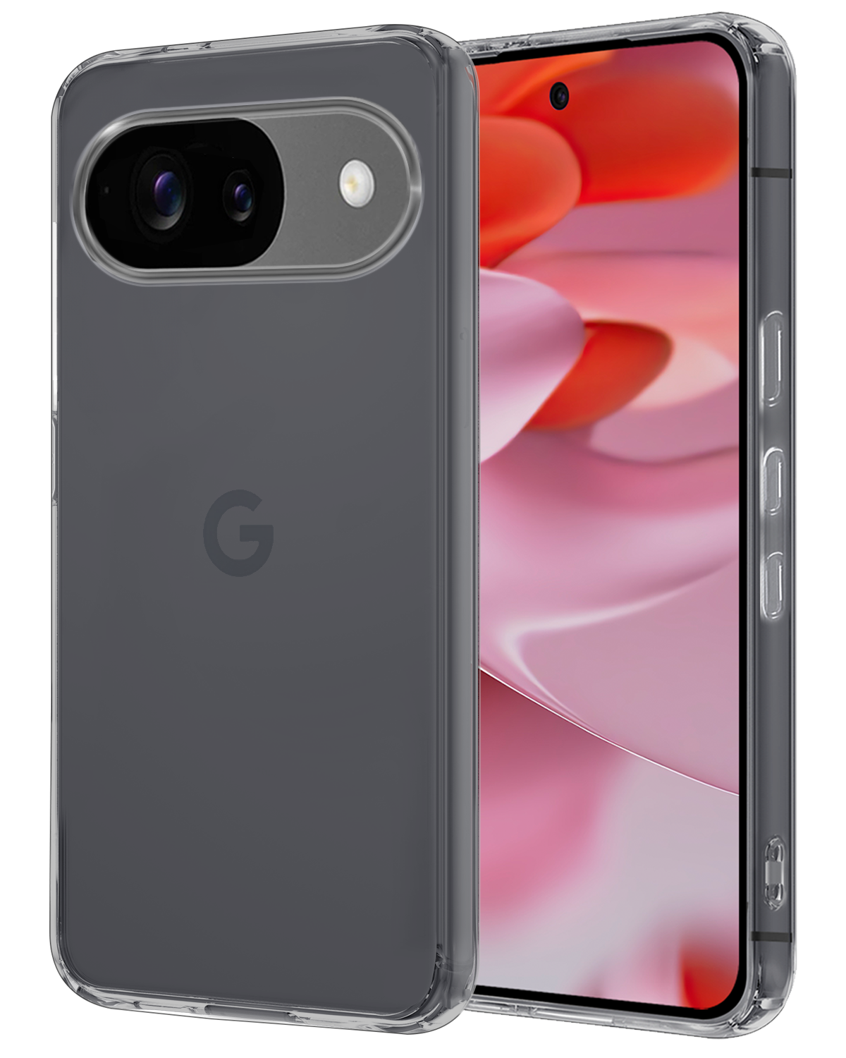 NoXx Hoesje Geschikt voor Google Pixel 9 Hoesje Siliconen Case Hoes - Hoes Geschikt voor Google Pixel 9 Hoes Cover Case - Transparant