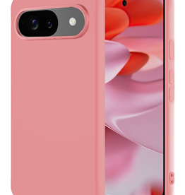 NoXx NoXx Google Pixel 9 Hoesje Siliconen - Lichtroze