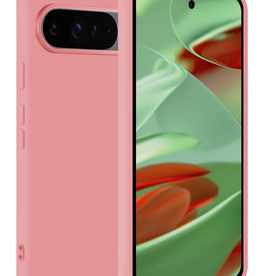 BASEY. BASEY. Google Pixel 9 Pro Hoesje Siliconen - Lichtroze