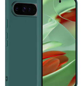 BASEY. BASEY. Google Pixel 9 Pro Hoesje Siliconen - Donkergroen
