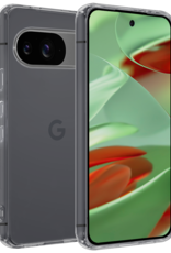 BASEY. Hoesje Geschikt voor Google Pixel 9 Hoesje Siliconen Case Hoes - Hoes Geschikt voor Google Pixel 9 Hoes Cover Case - Transparant