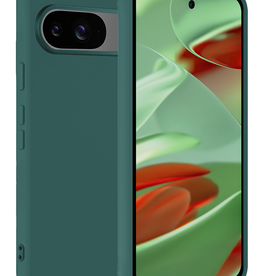 BASEY. BASEY. Google Pixel 9 Hoesje Siliconen - Donkergroen