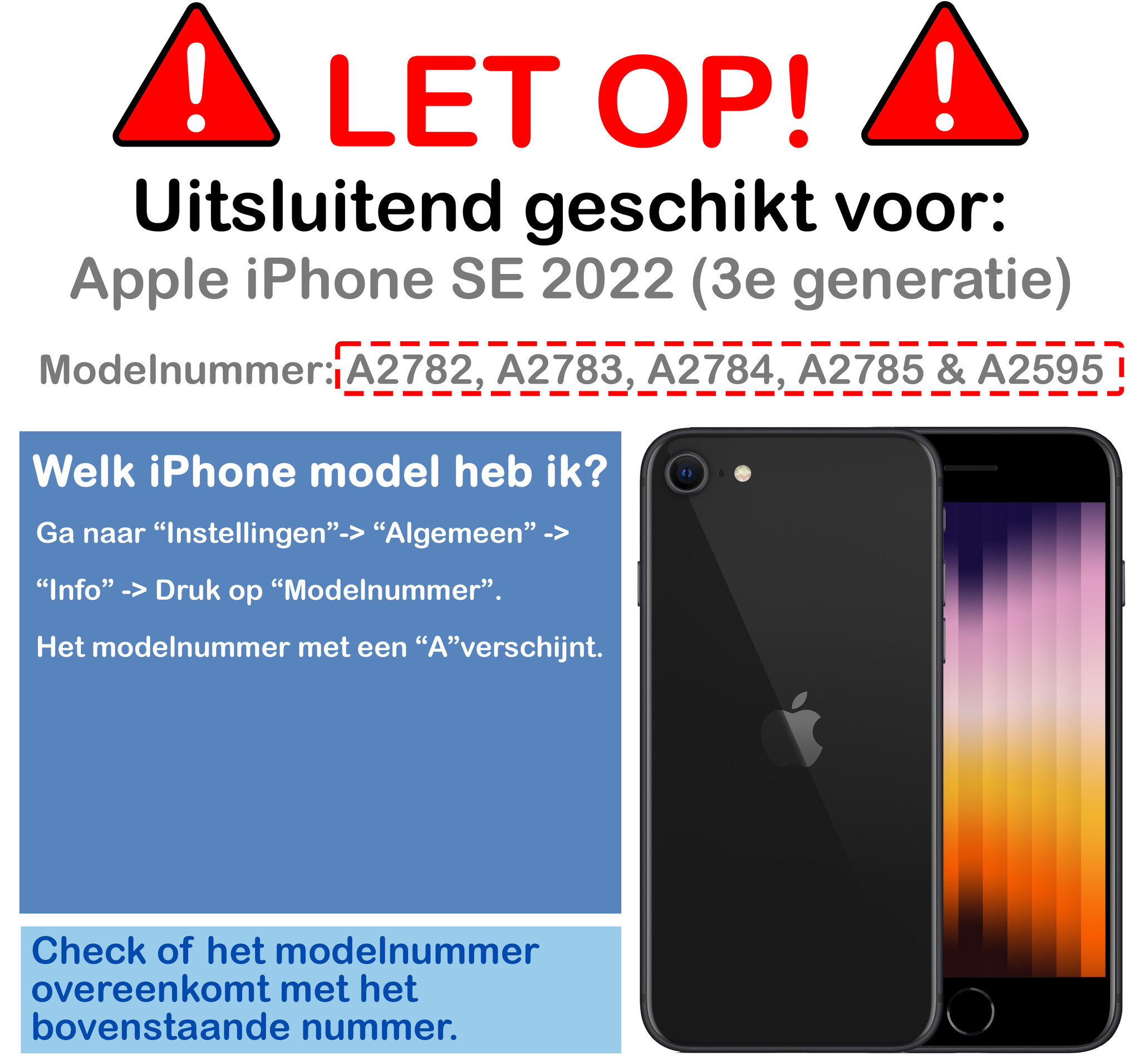 Forterra Hoesje Geschikt voor iPhone SE 2022 Pashouder Case Siliconen Hoes Met Koord Met 2x Screenprotector - Hoes Geschikt voor iPhone SE (2022) Met Telefoonkoord Hoesje Back Cover Met Pasjeshouder - Transparant
