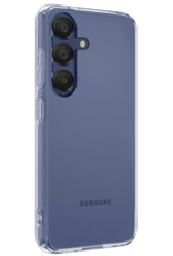 Forterra Hoesje Geschikt voor Samsung A16 Case Siliconen Hoes Met 2x Screenprotector - Hoes Geschikt voor Samsung Galaxy A16 Hoesje Back Cover - Transparant