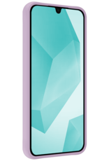 Forterra Hoesje Geschikt voor Samsung A16 Case Siliconen Hoes Met 2x Screenprotector - Hoes Geschikt voor Samsung Galaxy A16 Hoesje Back Cover - Lila