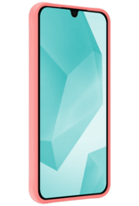 Forterra Hoesje Geschikt voor Samsung A16 Case Siliconen Hoes Met 2x Screenprotector - Hoes Geschikt voor Samsung Galaxy A16 Hoesje Back Cover - Lichtroze