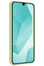 Forterra Hoesje Geschikt voor Samsung A16 Case Siliconen Hoes Met Screenprotector - Hoes Geschikt voor Samsung Galaxy A16 Hoesje Back Cover - Groen