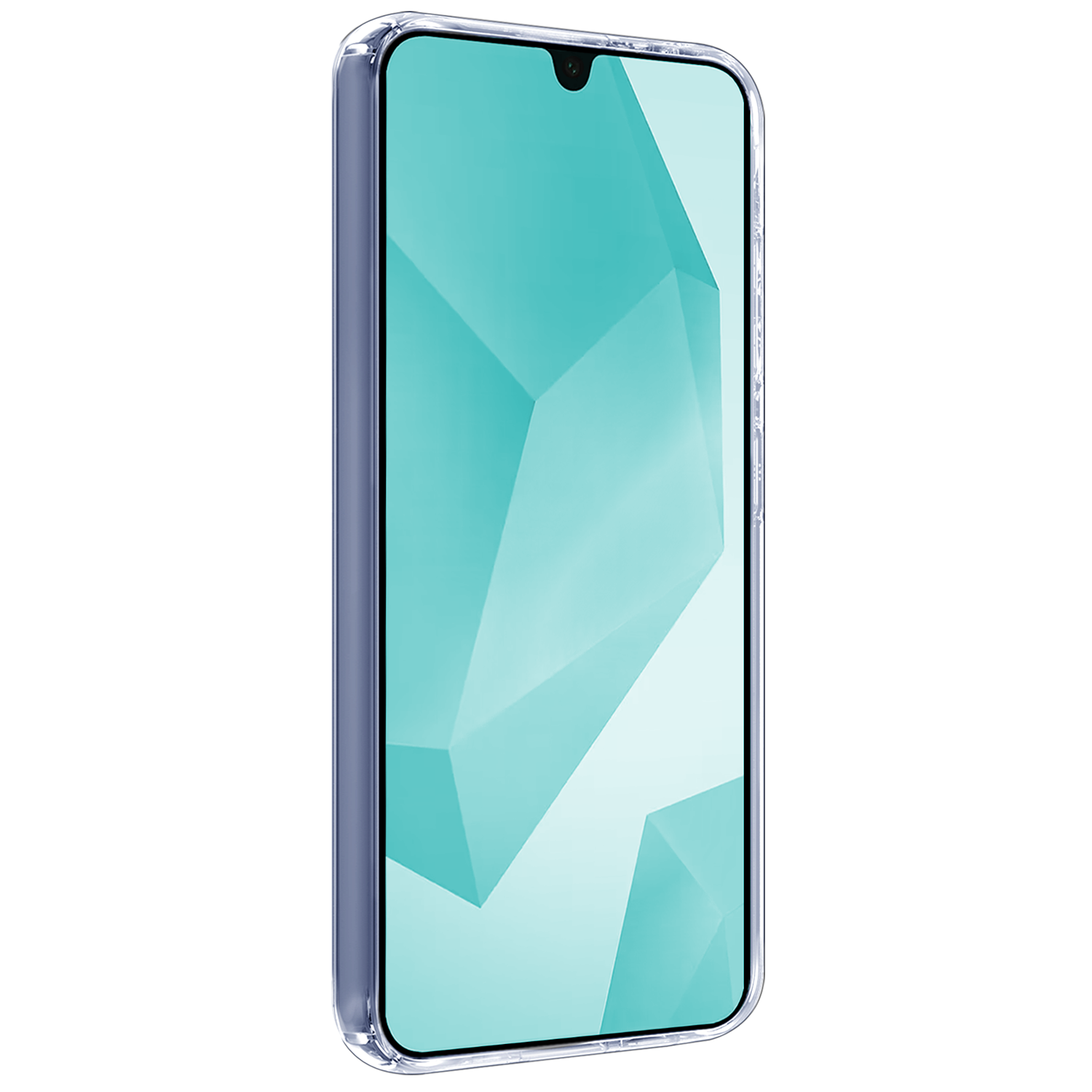 Forterra Hoesje Geschikt voor Samsung A16 Case Siliconen Hoes - Hoes Geschikt voor Samsung Galaxy A16 Hoesje Back Cover - Transparant