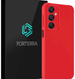 Forterra Forterra Samsung Galaxy A16 Hoesje Siliconen - Rood