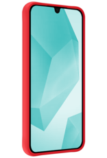 Forterra Hoesje Geschikt voor Samsung A16 Case Siliconen Hoes - Hoes Geschikt voor Samsung Galaxy A16 Hoesje Back Cover - Rood