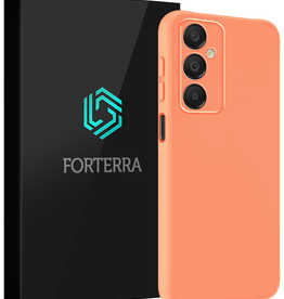 Forterra Forterra Samsung Galaxy A16 Hoesje Siliconen - Perzik
