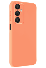 Forterra Hoesje Geschikt voor Samsung A16 Case Siliconen Hoes - Hoes Geschikt voor Samsung Galaxy A16 Hoesje Back Cover - Perzik