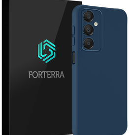 Forterra Forterra Samsung Galaxy A16 Hoesje Siliconen - Donkerblauw